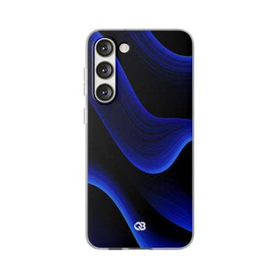Blue Lite Phone Case for Samsung - Electric Cobalt Flow