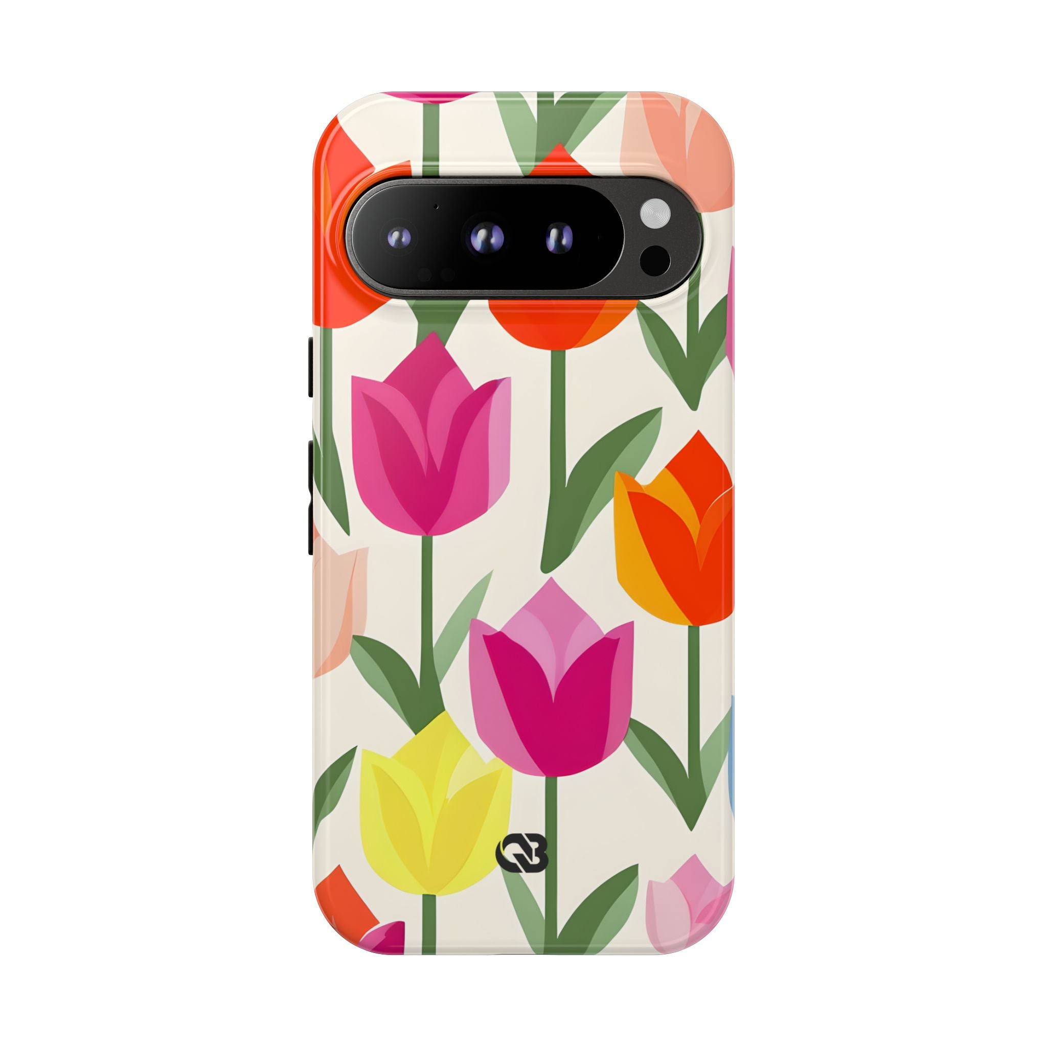 Vibrant Petal Grid · Tough Phone Case for Google Pixel