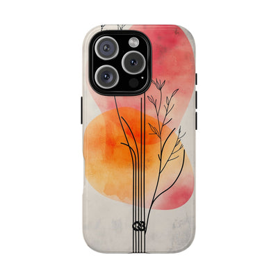 Crimson Bloom Lineage · Tough Phone Case for iPhone