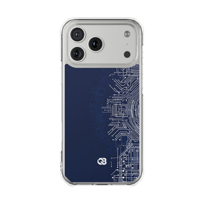 Blue Impact MagSafe Phone Case for iPhone - Cobalt Circuit Logic