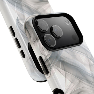 Vapor Noir · Tough 2.0 Magnetic Phone Case for iPhone · White