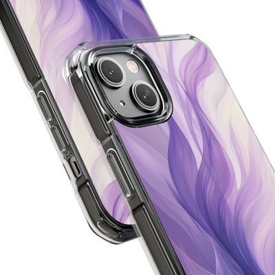 Amethyst Silk Waves · Impact Phone Case for iPhone · Magsafe