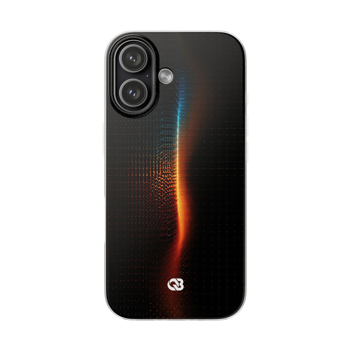 Luminous Refraction Grid · Lite Phone Case for iPhone ·  Black