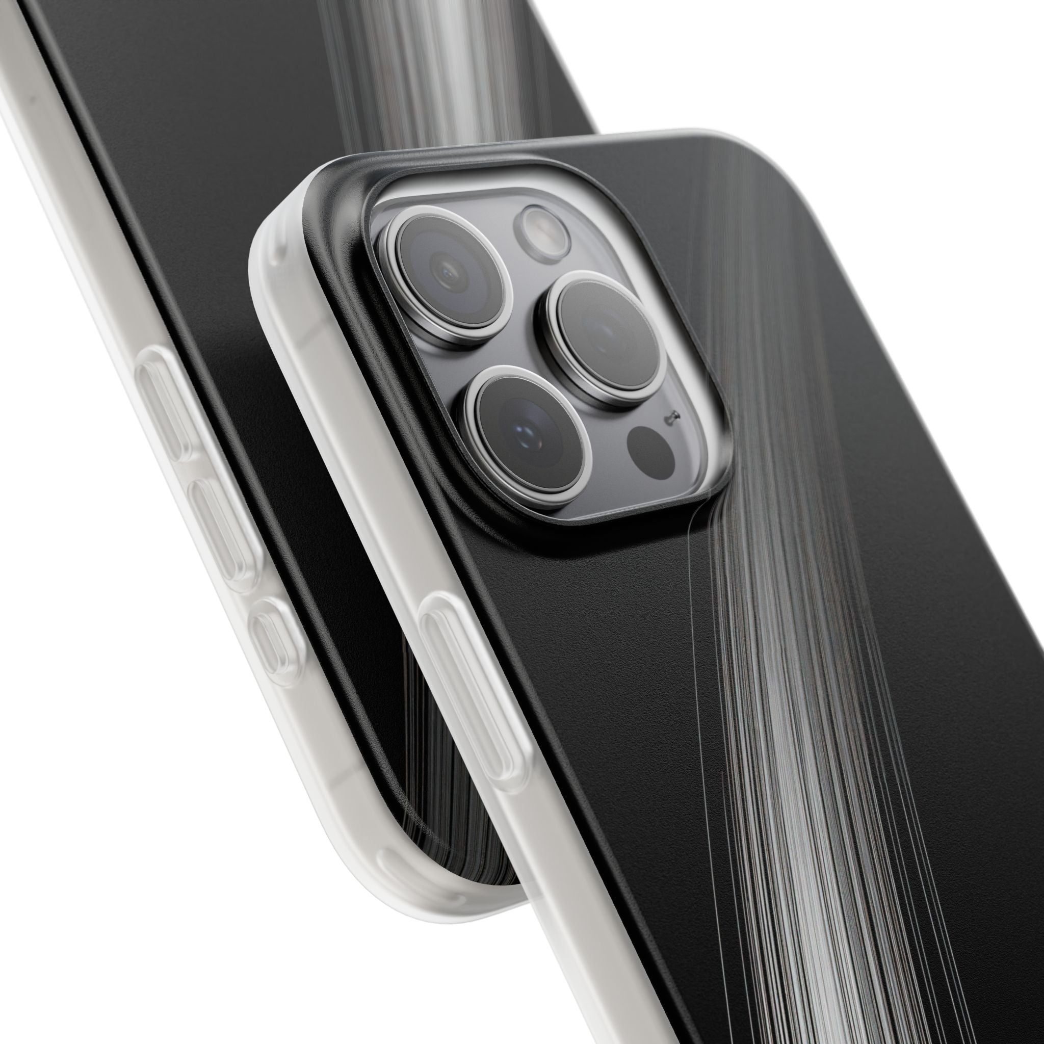 Black Lite Phone Case for iPhone - Linear Velocity Beam