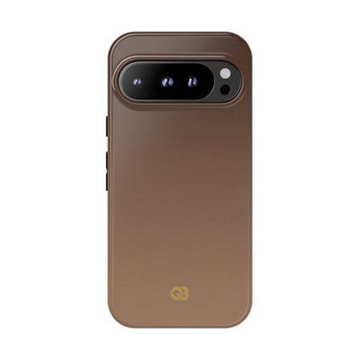 Brown Tough Phone Case for Google Pixel - Smoked Caramel Fade