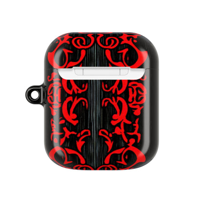 Crimson Swirl - AirPods Case