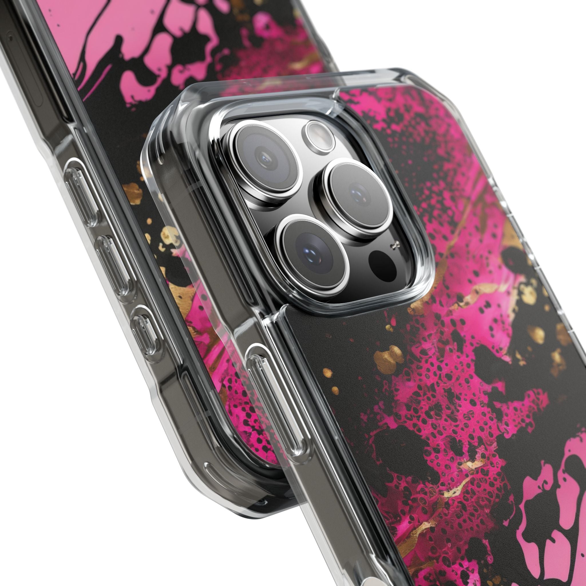 Magenta Liquid Gold · Impact Capa para iPhone · Magsafe
