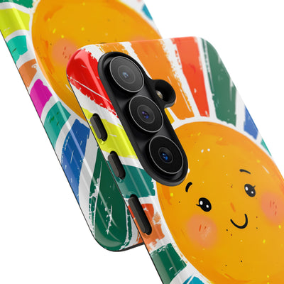 Vibrant Solar Smile · Tough Phone Case for Samsung
