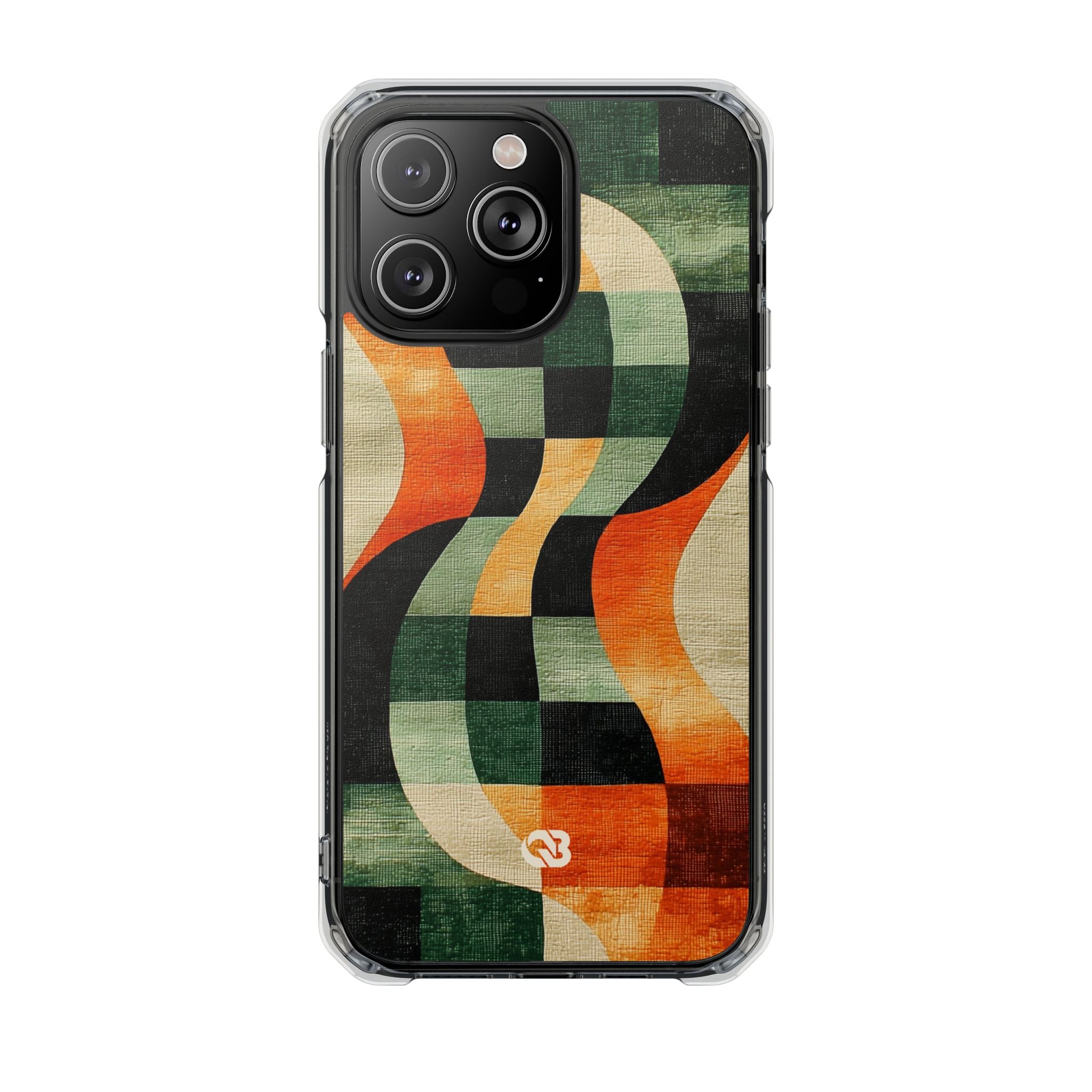 Burnt Orange Curve · Impact Handyhülle für iPhone · Magsafe