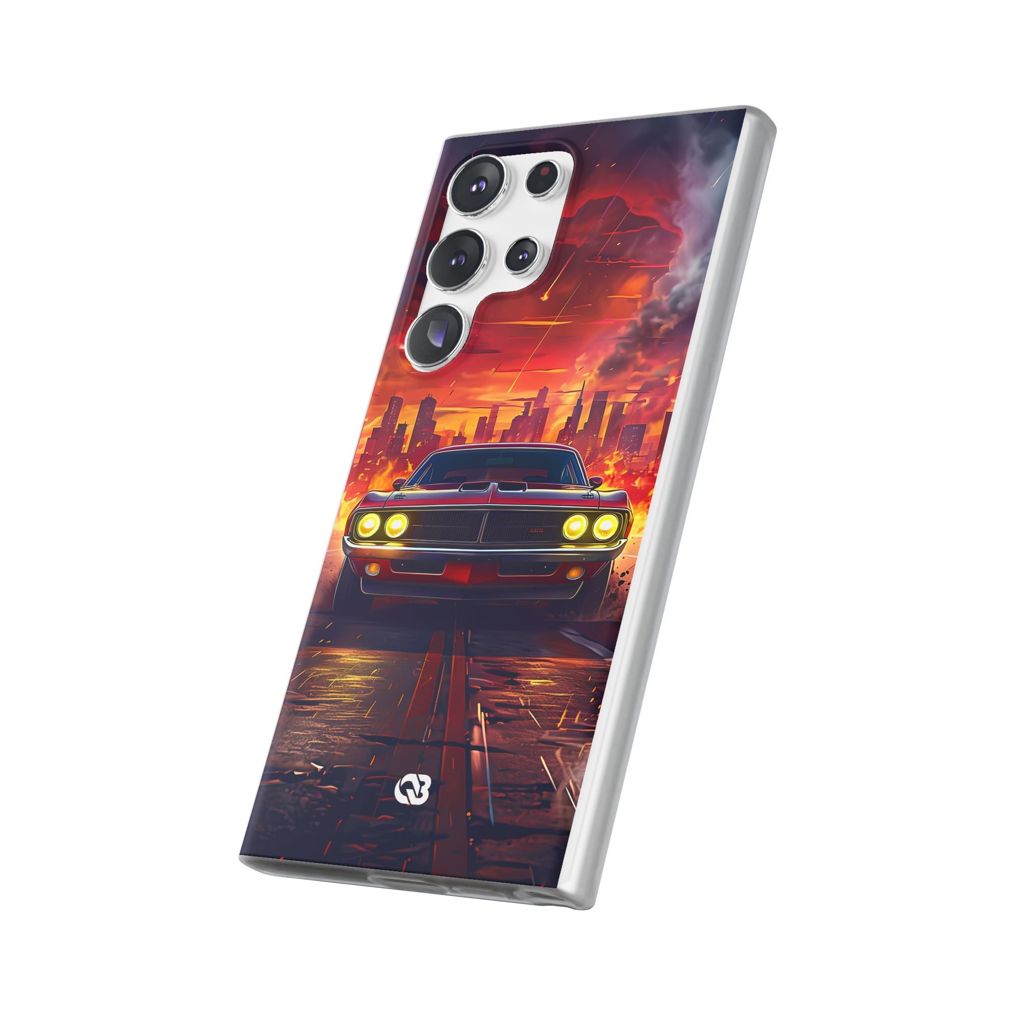 Inferno City Run · Soft Phone Case for Samsung