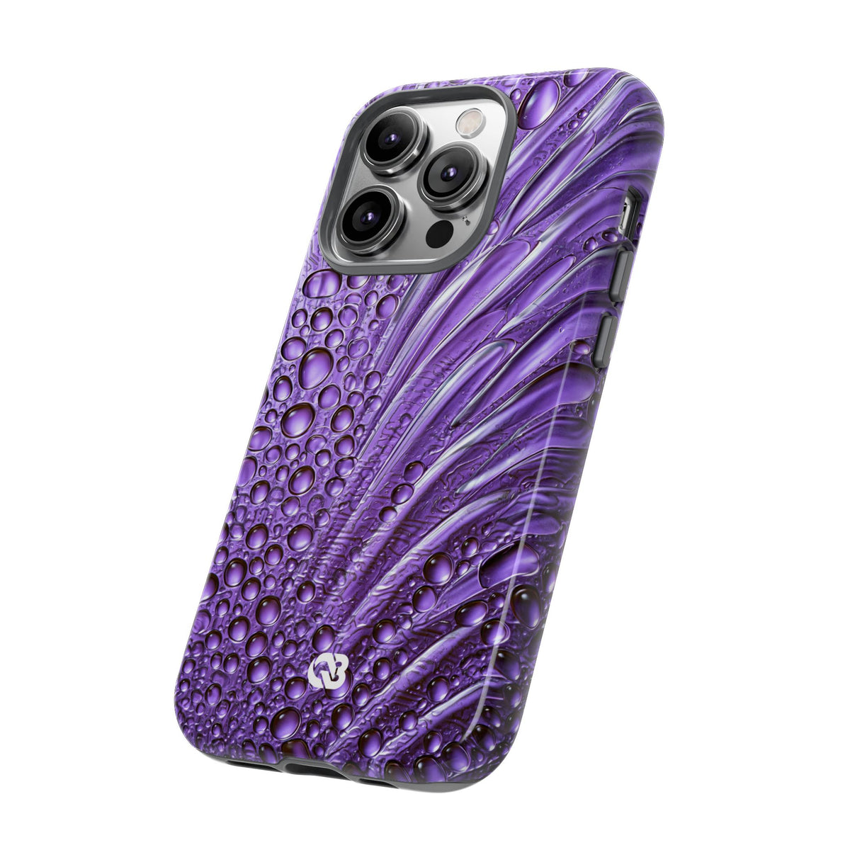 Violet Liquid Gel · Tough Phone Case for iPhone · Purple