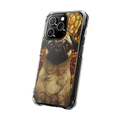 Amber Pug Divinity · Impact Phone Case for iPhone · Magsafe