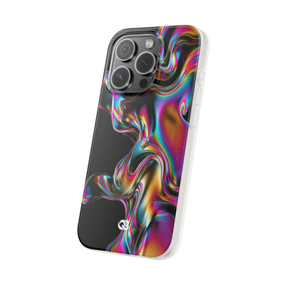 Purple Lite Phone Case for iPhone - Liquid Neon Chrome