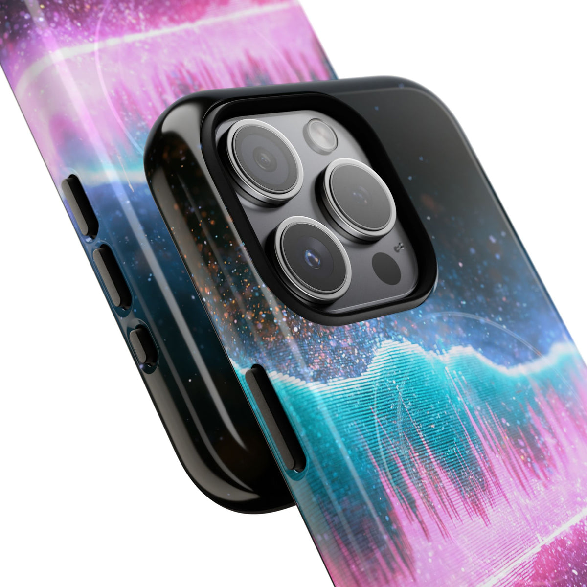 Digital Frequency · Tough 2.0 Magnetic Phone Case for iPhone · Pink