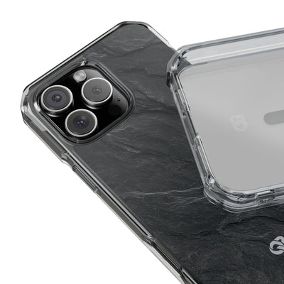 Black Impact MagSafe Phone Case for iPhone - Midnight Slate Ridge