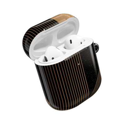 Celestial Horizon · Hard Case for AirPods & AirPods Pro · Black