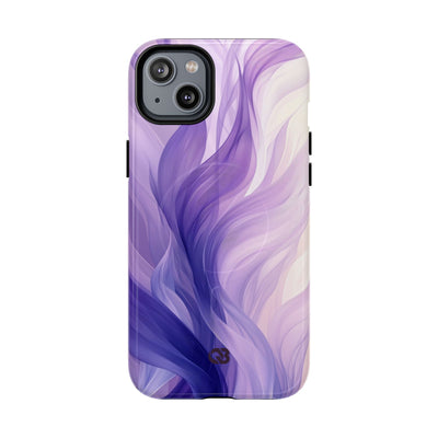 Amethyst Silk Waves · Tough+ Coque de téléphone pour iPhone · Magsafe