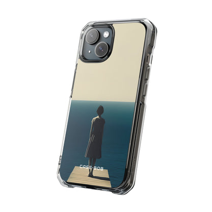 Dockside Silhouette iPhone 15 Case - Impact