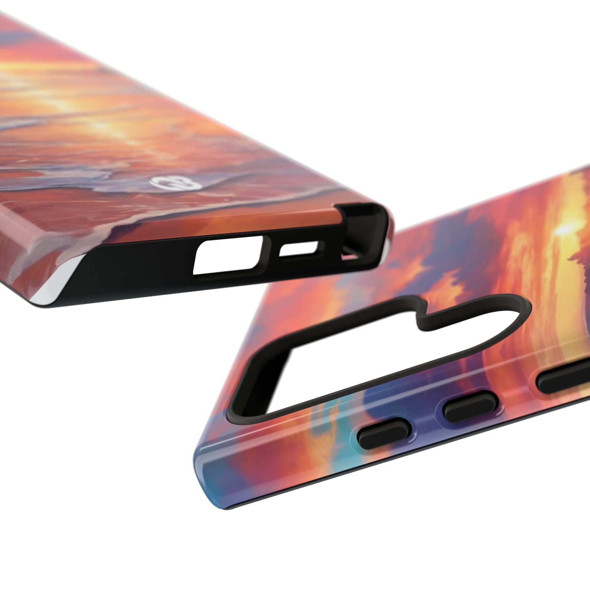 Crimson Shore Horizon · Tough Phone Case for Samsung