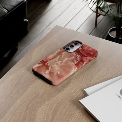 Blush Silk Bloom · Tough Phone Case for Samsung · Pink