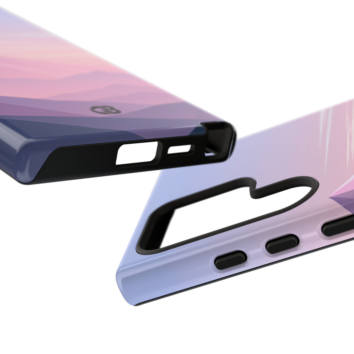 Alpine Twilight · Tough Phone Case for Samsung · Pink