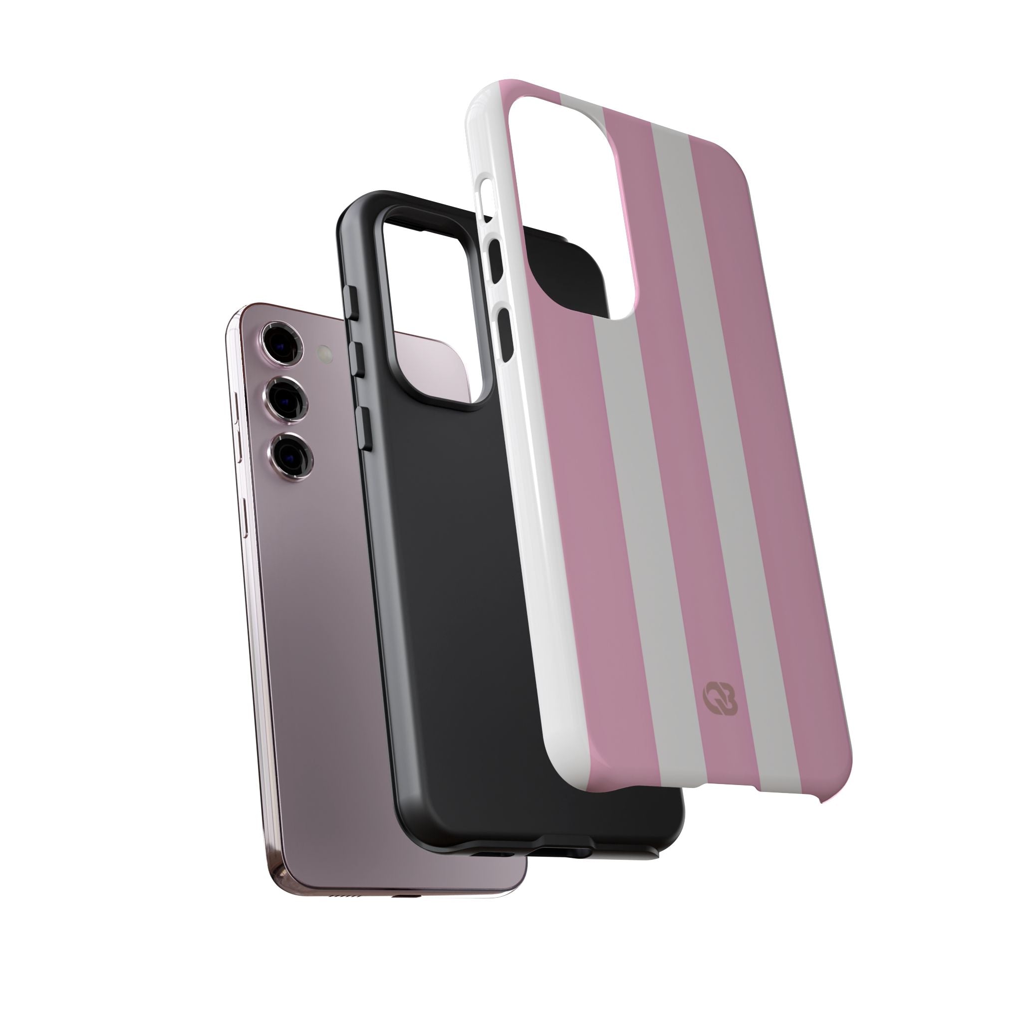 Soft Pink Stripe · Tough Phone Case for Samsung
