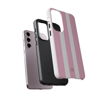 Soft Pink Stripe · Tough Phone Case for Samsung