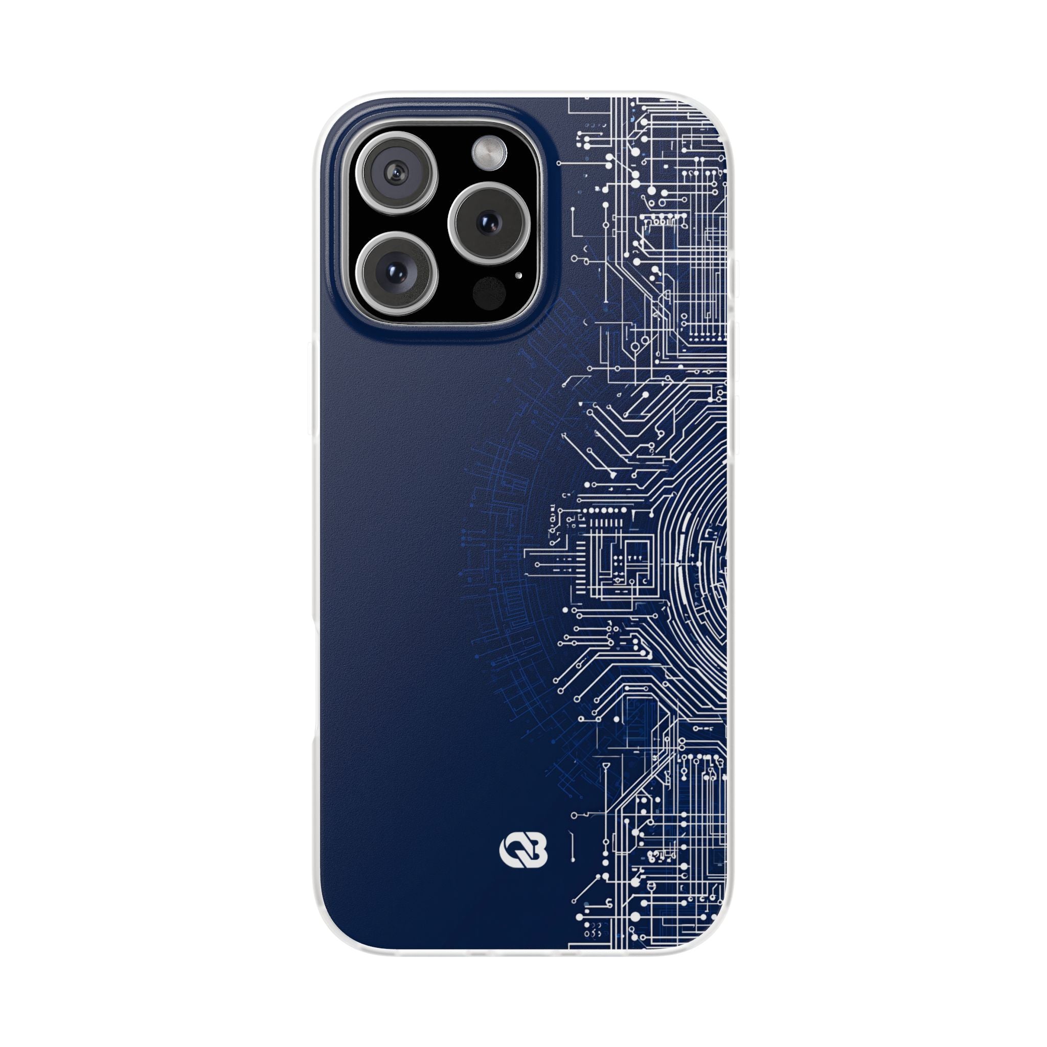 Blue Lite Phone Case for iPhone - Cobalt Circuit Logic