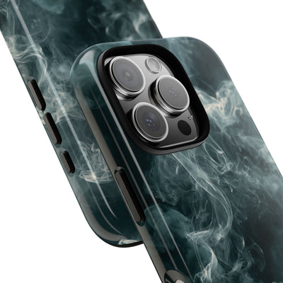 Luminescent Vapor Drift · Tough Phone Case for iPhone · Teal