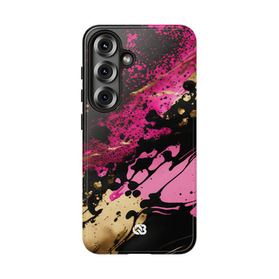 Magenta Liquid Gold · Tough Fundas para teléfono para Samsung