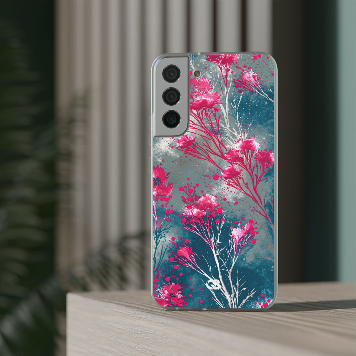 Cyber Blossom · Lite Phone Case for Samsung · Teal