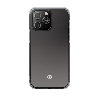 Obsidian Fade · Clear Impact Magnetic Phone Case for iPhone ·  Black