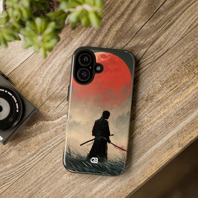 Crimson Moon Ronin · Tough Phone Case for iPhone · Red
