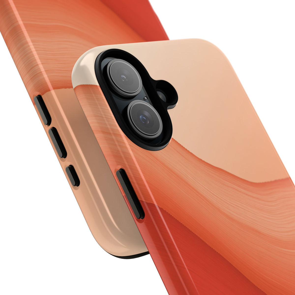 Terracotta Flow · Tough Phone Case for iPhone · Orange