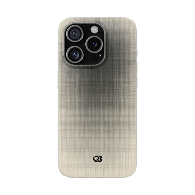Beige Lite Phone Case for iPhone - Carbon Screen Grid