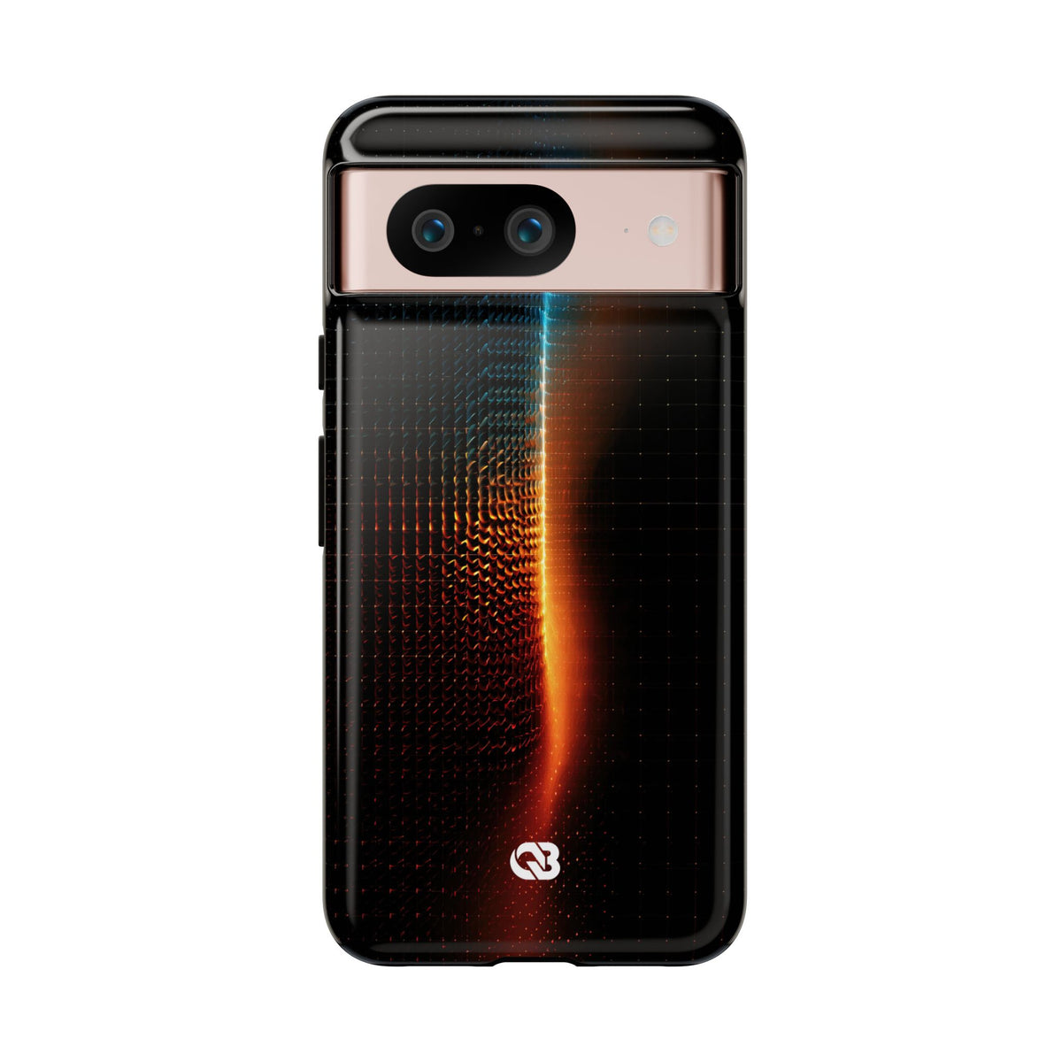 Luminous Refraction Grid · Tough Phone Case for Pixel ·  Black