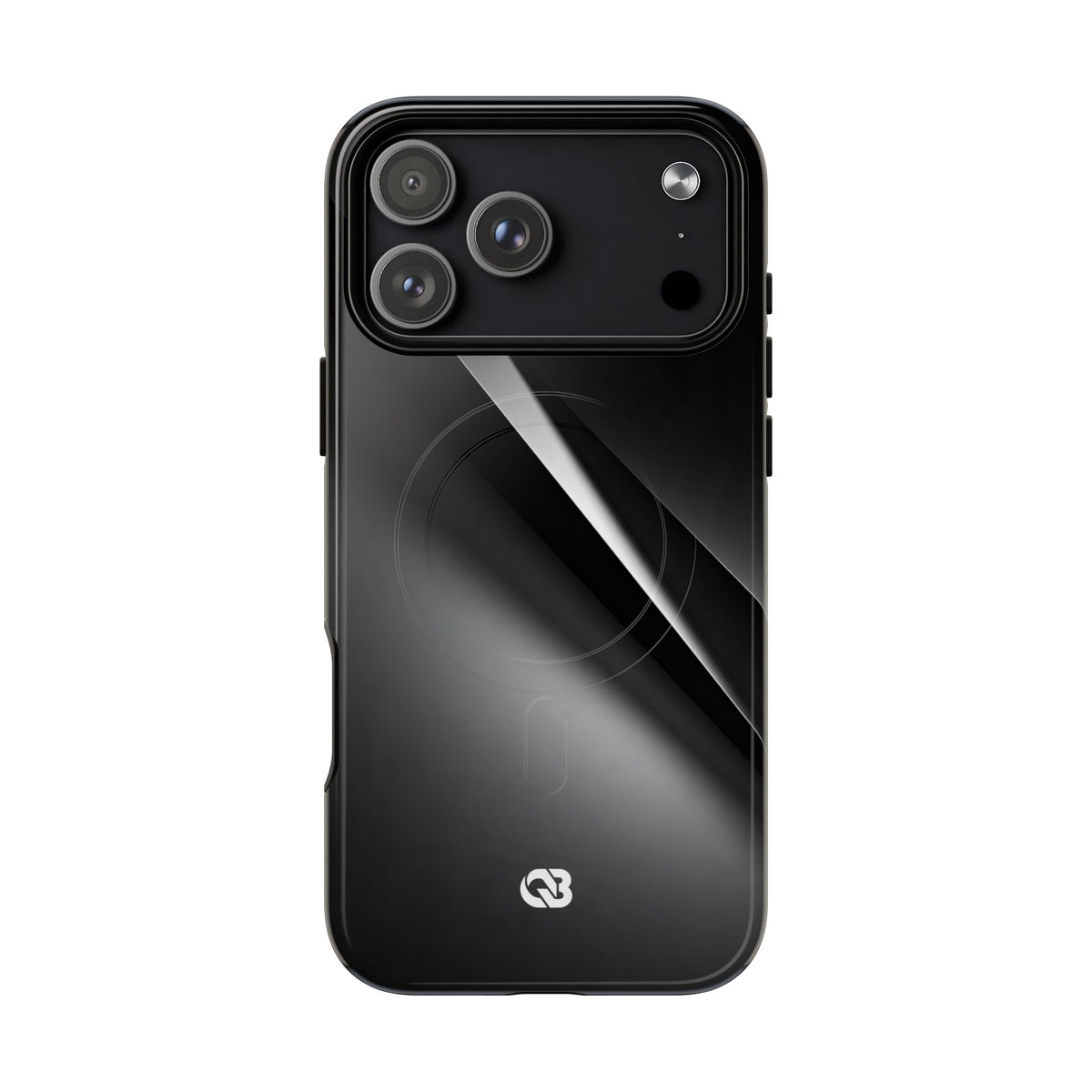 Obsidian Ridge · Tough 2.0 Magnetic Phone Case for iPhone · Black