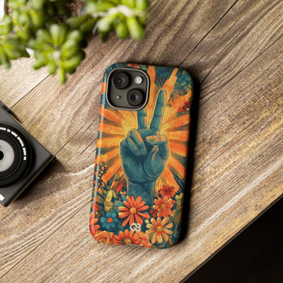 Radiant Peace Bloom · Tough Phone Case for iPhone