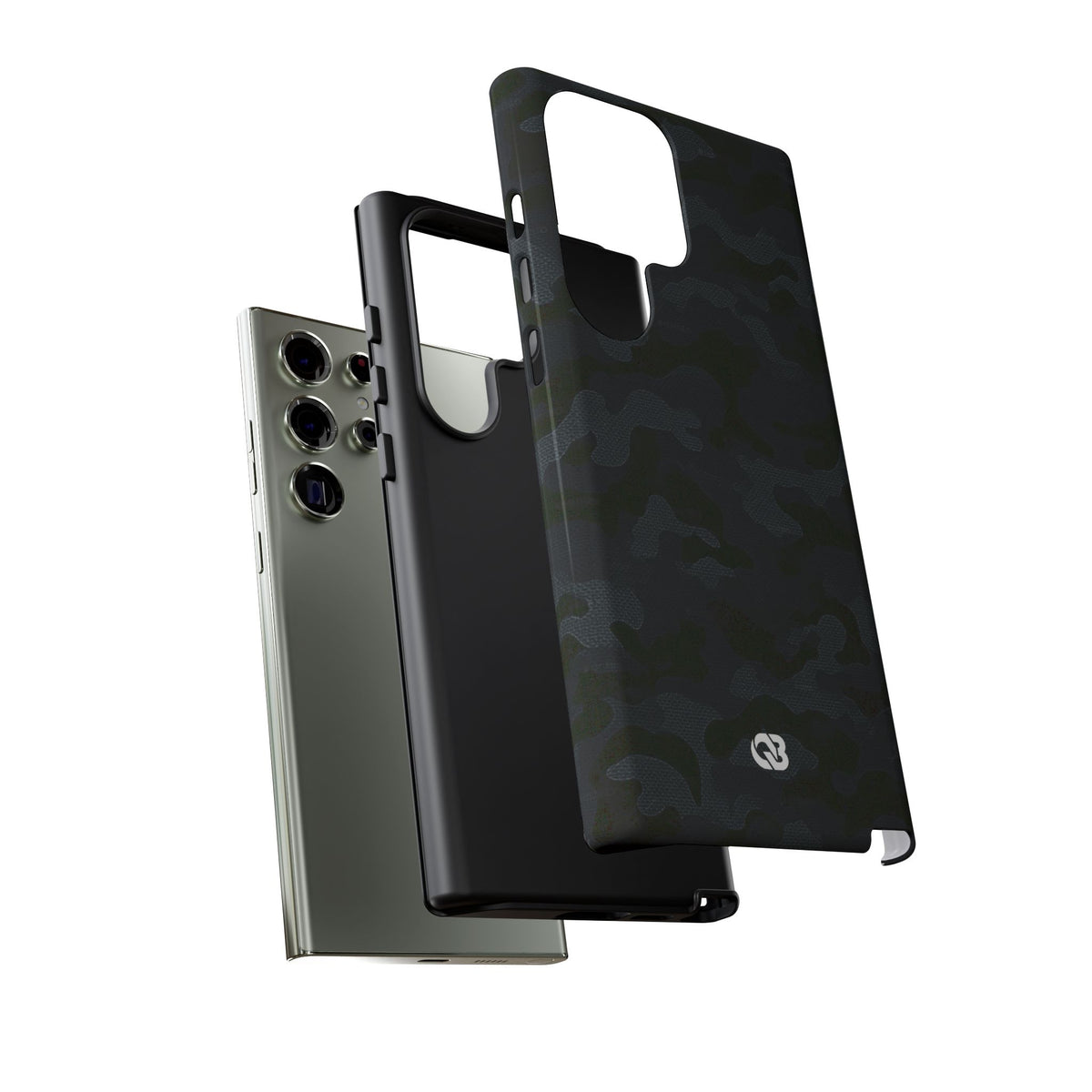 Blackout Urban Camo · Tough Phone Case for Samsung · Black