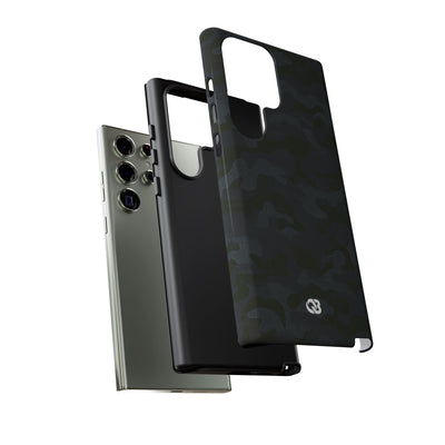 Blackout Urban Camo · Tough Phone Case for Samsung · Black