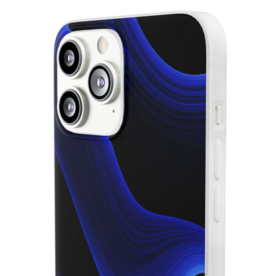 Cobalt Ridge Waves · Lite Phone Case for iPhone ·  Blue