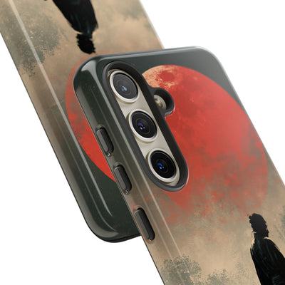 Crimson Moon Ronin · Tough Phone Case for Samsung · Red
