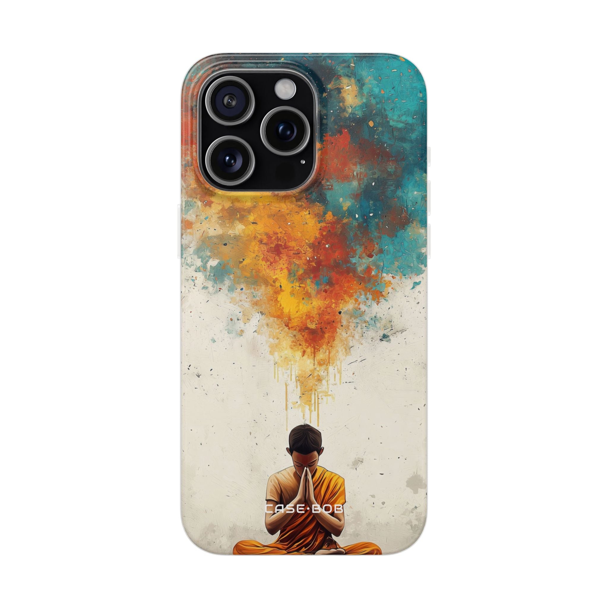 Meditativer Glow iPhone 15 Pro Max Case - Soft