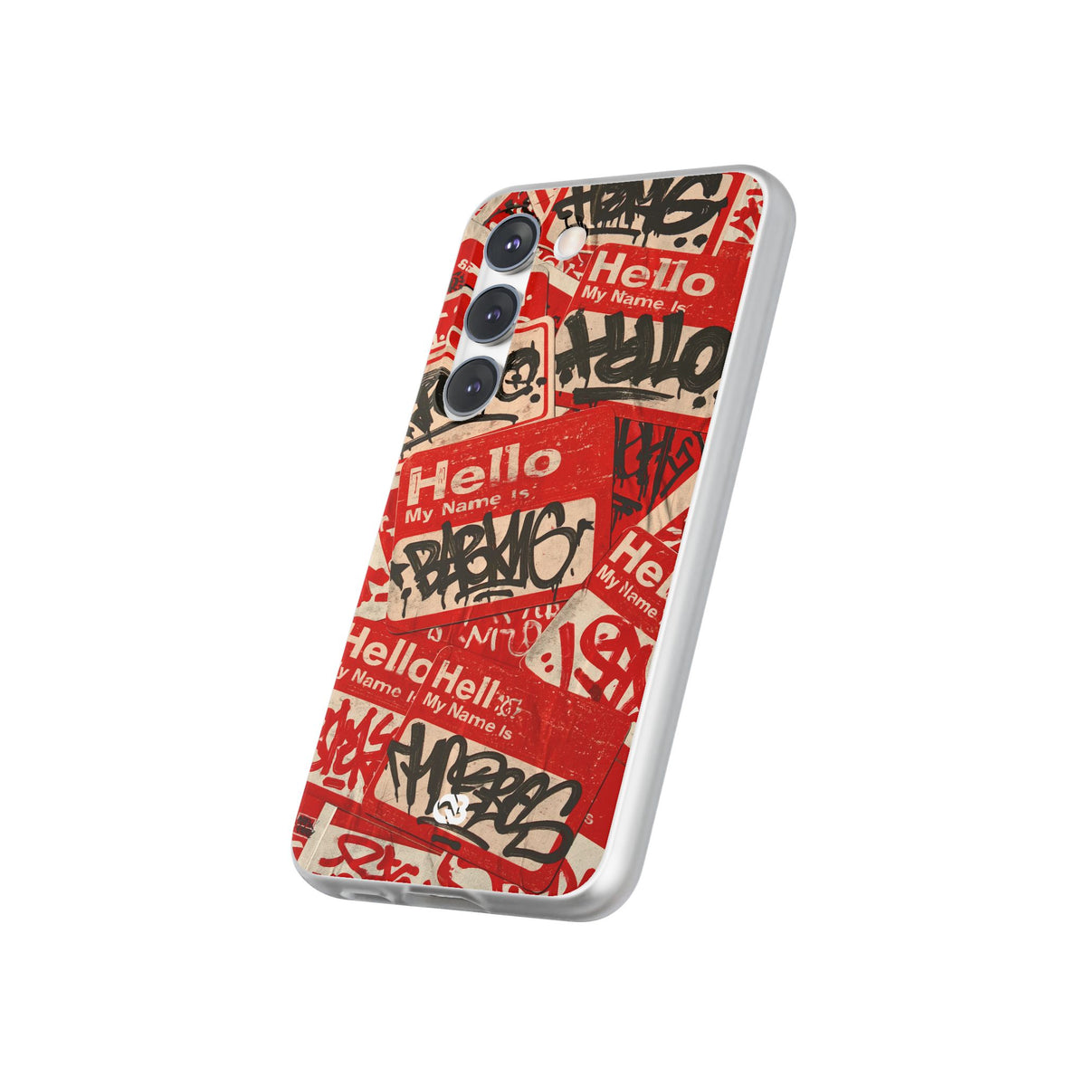 Slap Tag Collage · Lite Phone Case for Samsung · Red