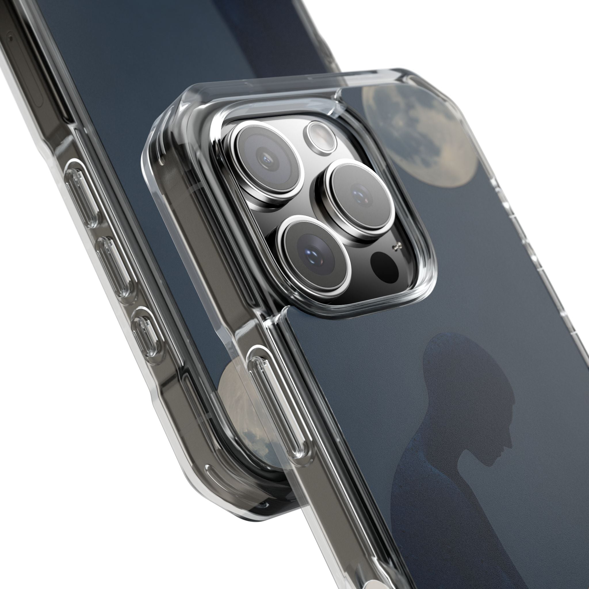 Obsidian Lunar Orb · Impact Coque de téléphone pour iPhone · Magsafe