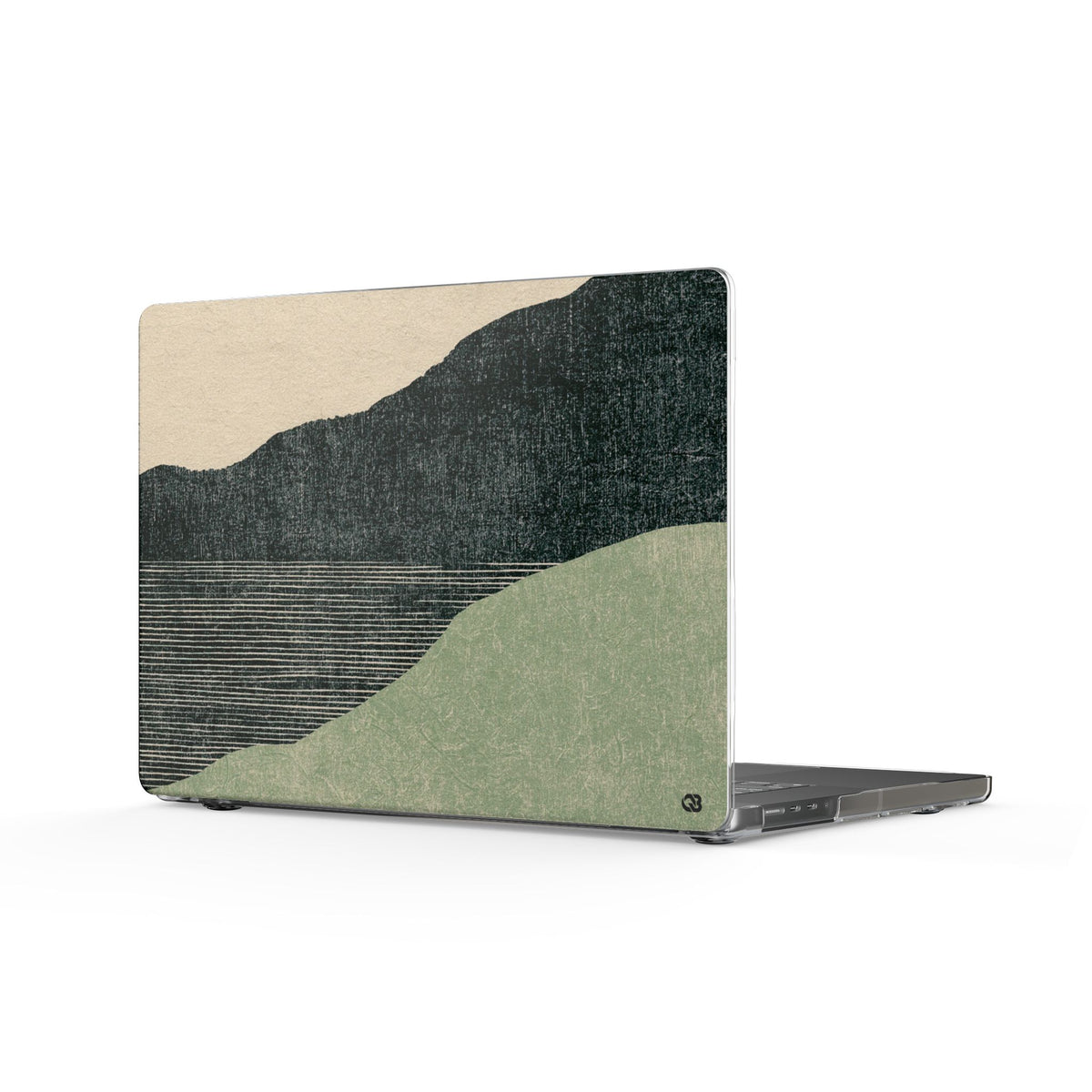 Sage Ridge Horizon · Clear Hard Case for MacBook · Green