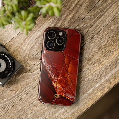 Amber Embrace · Tough Phone Case for iPhone · Brown
