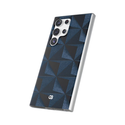 Faceted Slate · Lite Phone Case for Samsung · Blue