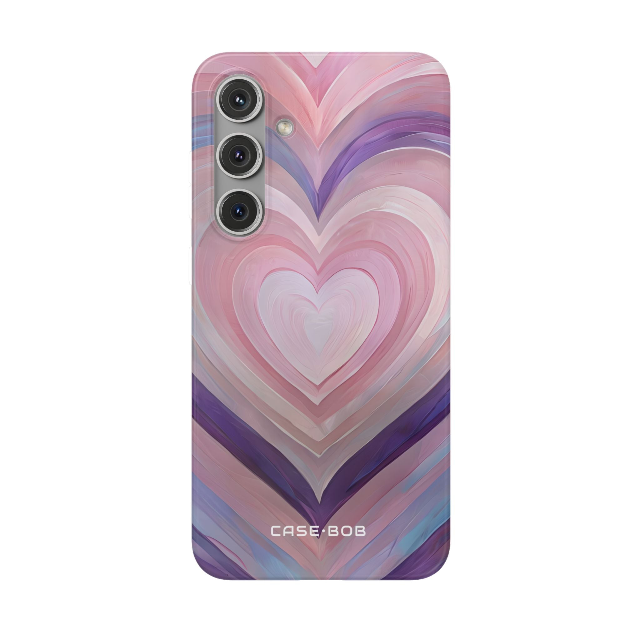 Radiant Heartbrush Samsung S24 Plus Cover - Soft