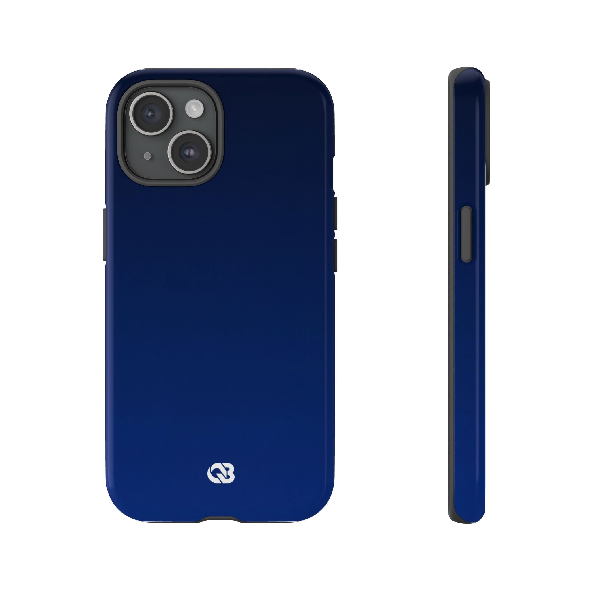 Blue Tough Phone Case for iPhone - Midnight Cobalt Fade